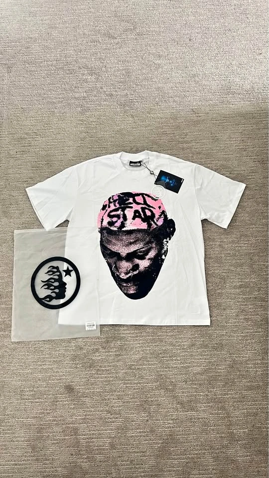 Hellstar Dennis Rodman Pink T-Shirt