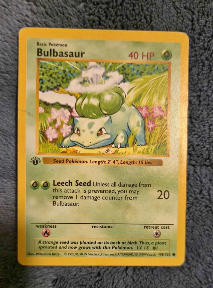 HP First Edition Bulbasaur