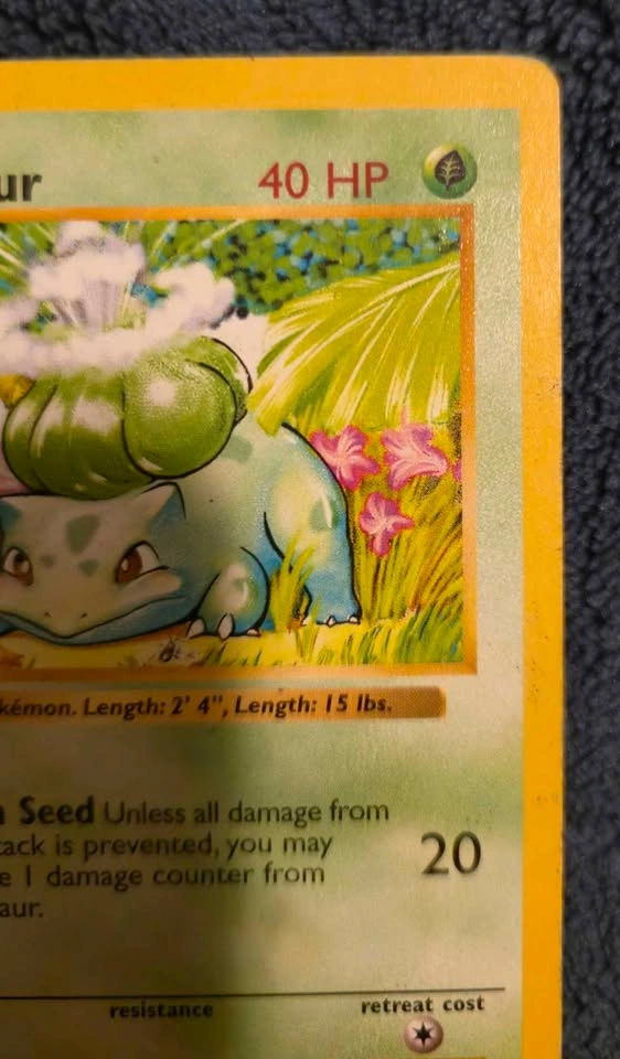 HP First Edition Bulbasaur - photo 4
