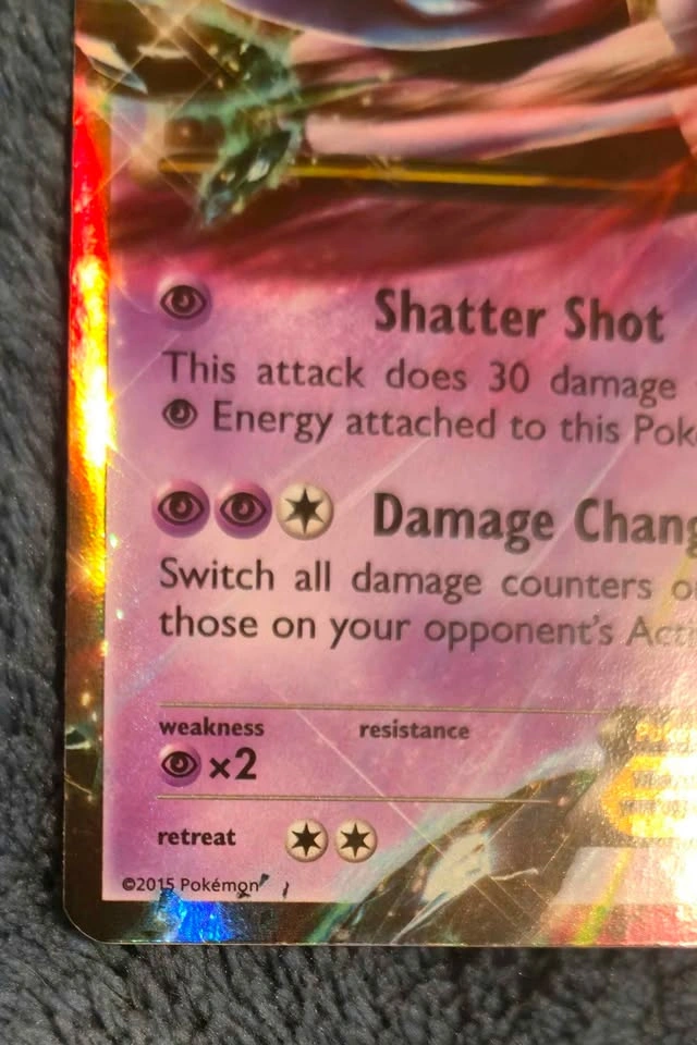 NM Mewtwo EX 62/162 - photo 5
