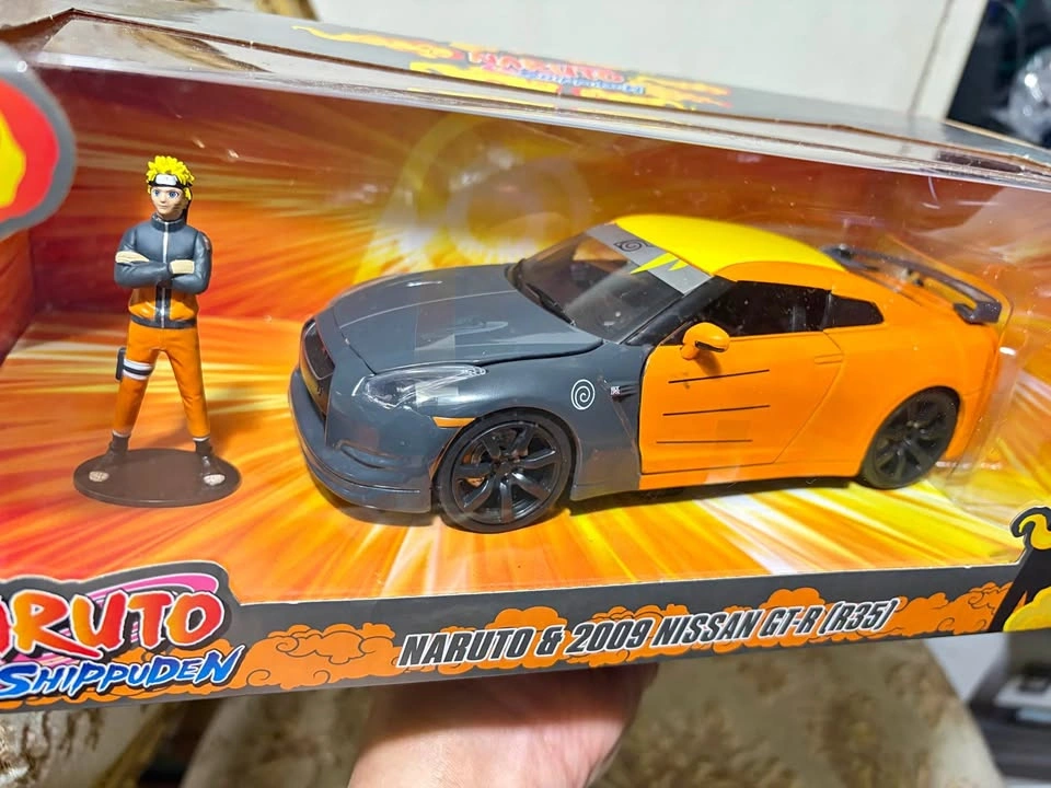 Naruto Shippuden Nissan GT-R R35 Diecast (Jada) – Brand New