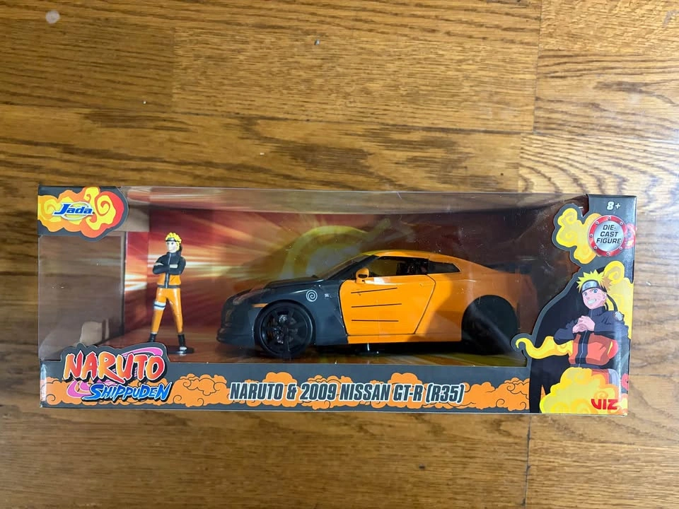 Naruto Shippuden Nissan GT-R R35 Diecast (Jada) – Brand New - photo 2