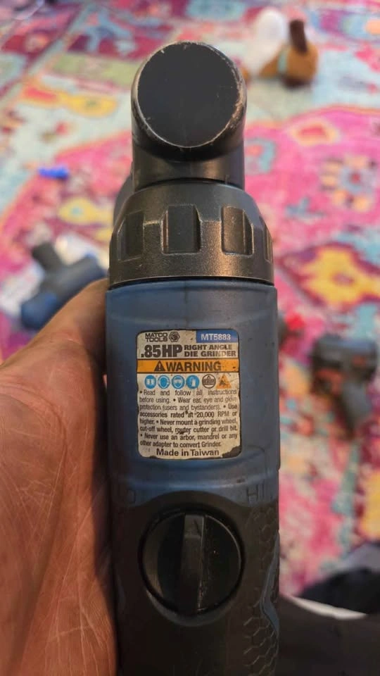Matco .85 HP right angle die grinder - photo 2