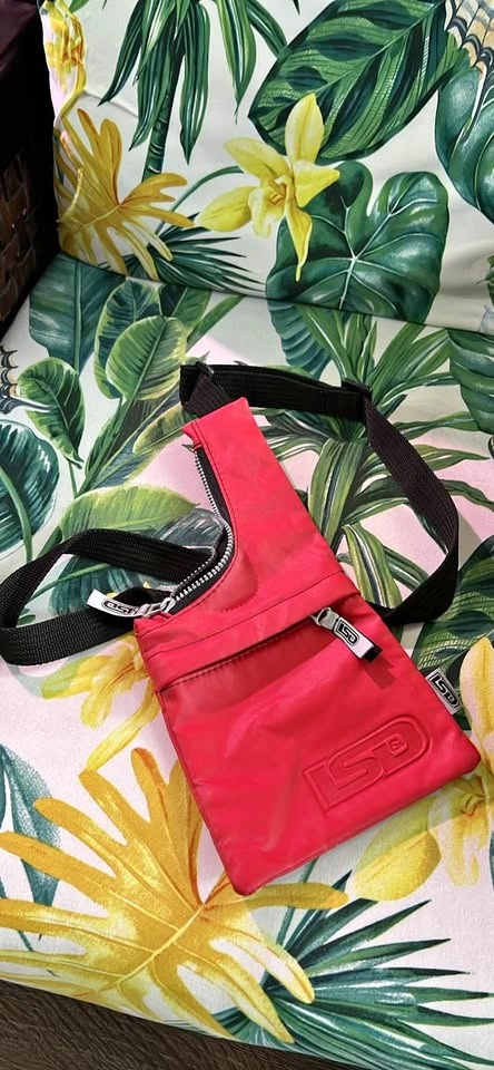 Vintage L.S.D. Designs Japan — Slender Sling Pouch (Rare Red)