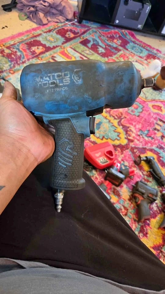 1/2 inch matco high power impact wrench blue