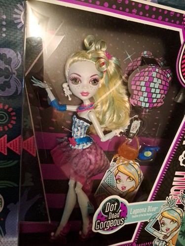 2011 Monster High Dot Dead Gorgeous Lagoona Blue NIB - photo 2