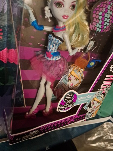 2011 Monster High Dot Dead Gorgeous Lagoona Blue NIB - photo 4