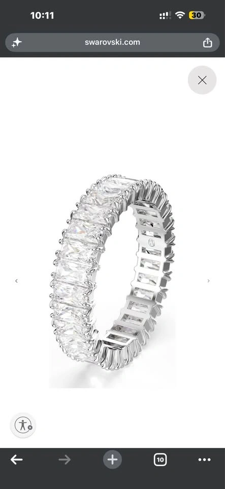 Swarovski ring - photo 4