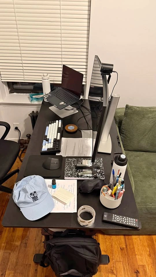 Black Standing Desk