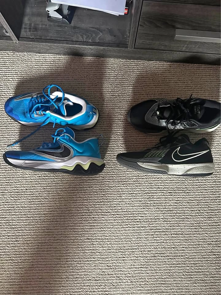 2 for 70. Nike Basketball Shoes Size 10.5.