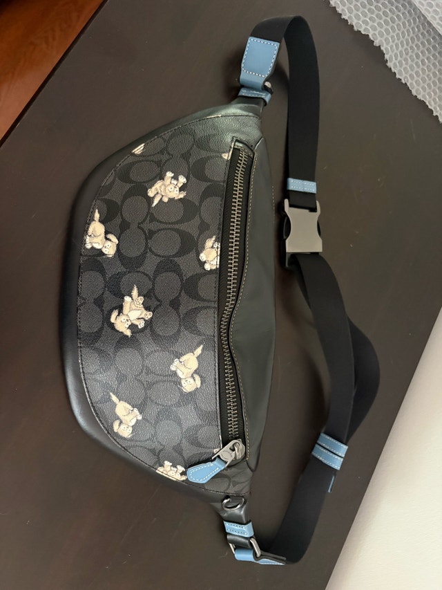 Authentic Coach Unisex Belt Bag Fanny Pack - Signature