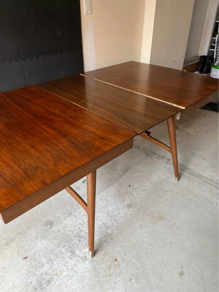 Krug walnut Mid-Century Modern Dining Table - photo 5