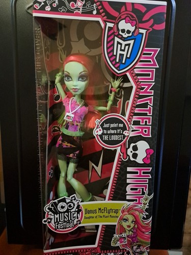 2012 Monster High Venus McFlytrap Music Festival NIB