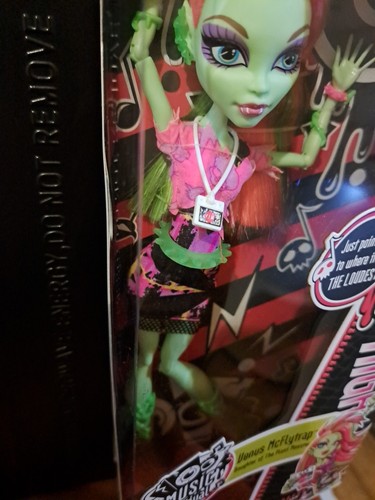 2012 Monster High Venus McFlytrap Music Festival NIB - photo 3