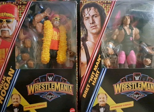 WWF Elite Collection WrestleMania Hulk Hogan & Bret Hart - photo 2