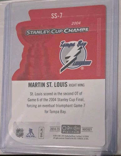 Martin St. Louis Card Lot: 2013 Prizm Auto & 2014 OPC - photo 5