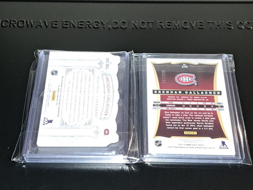 2013-13 Panini Brendan Gallagher RC Lot - photo 4