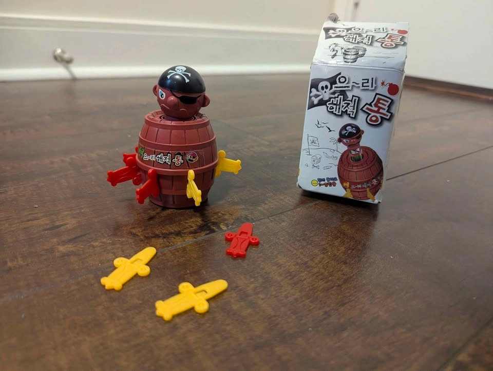 Korean pirate in a keg mini game - photo 4