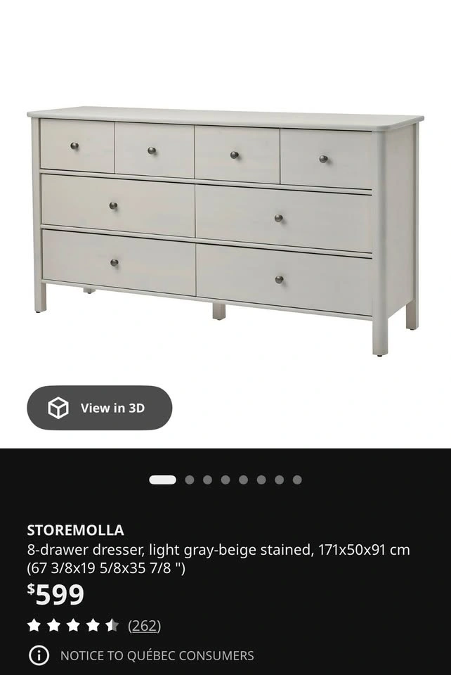 IKEA 8 Drawer Dresser - photo 4