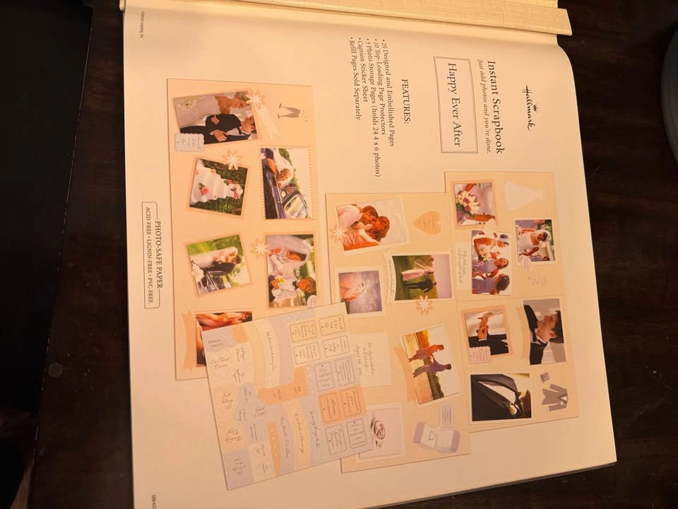 Hallmark Wedding Scrapbook - photo 2