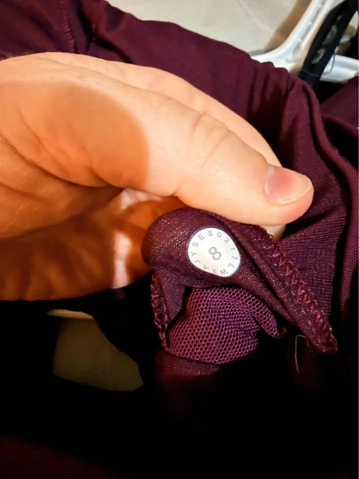 Maroon/Black Lululemon Sports Bra - photo 3