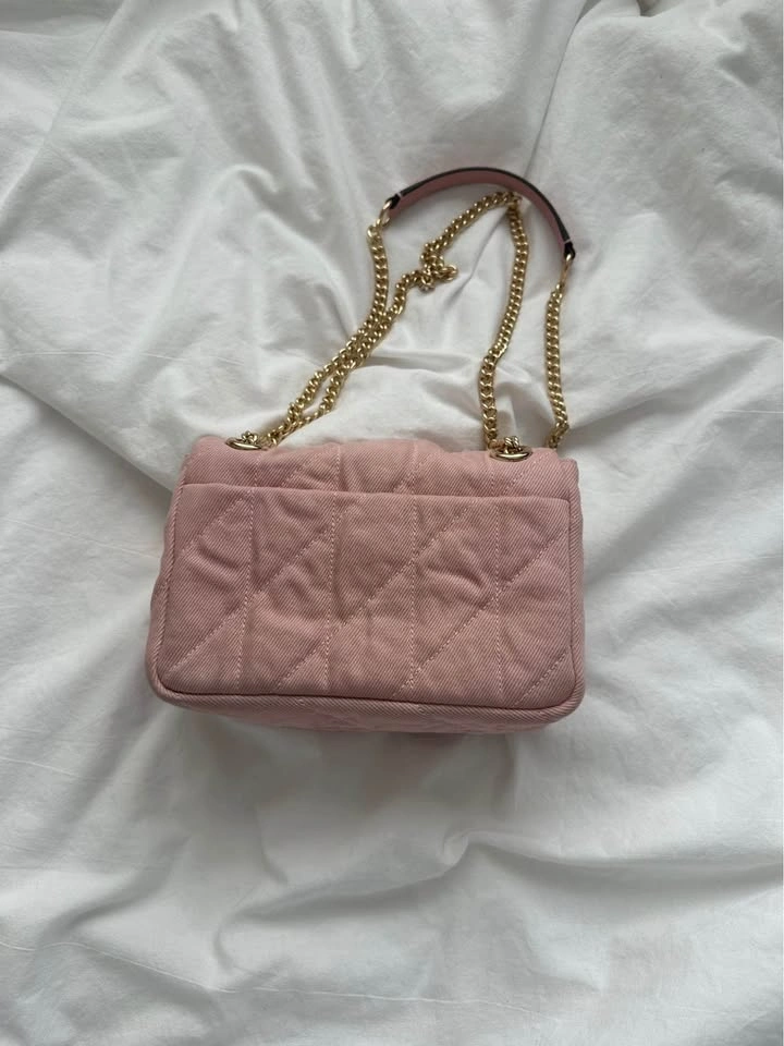 Coach Elodie Crossbody Bag 18 - Pink Loved Denim with Quilting - photo 2