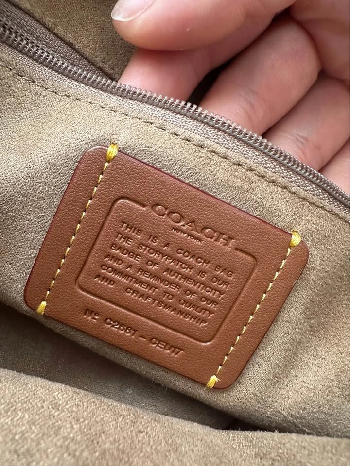 Coach Elodie Crossbody Bag 18 - Pink Loved Denim with Quilting - photo 5