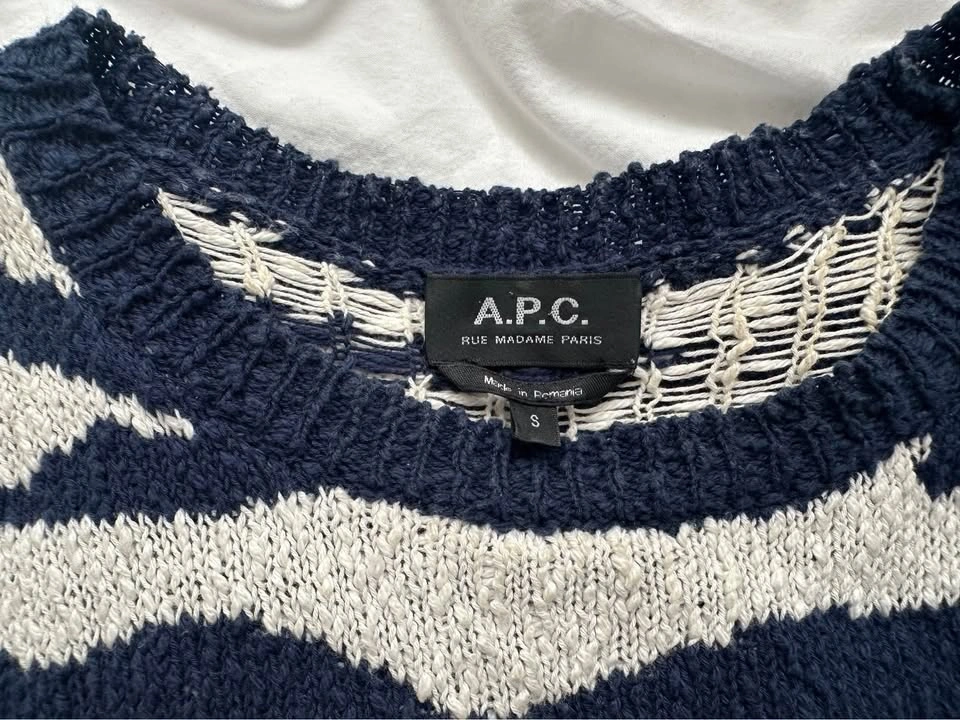 APC Zebra Striped Sweater - Small - photo 3