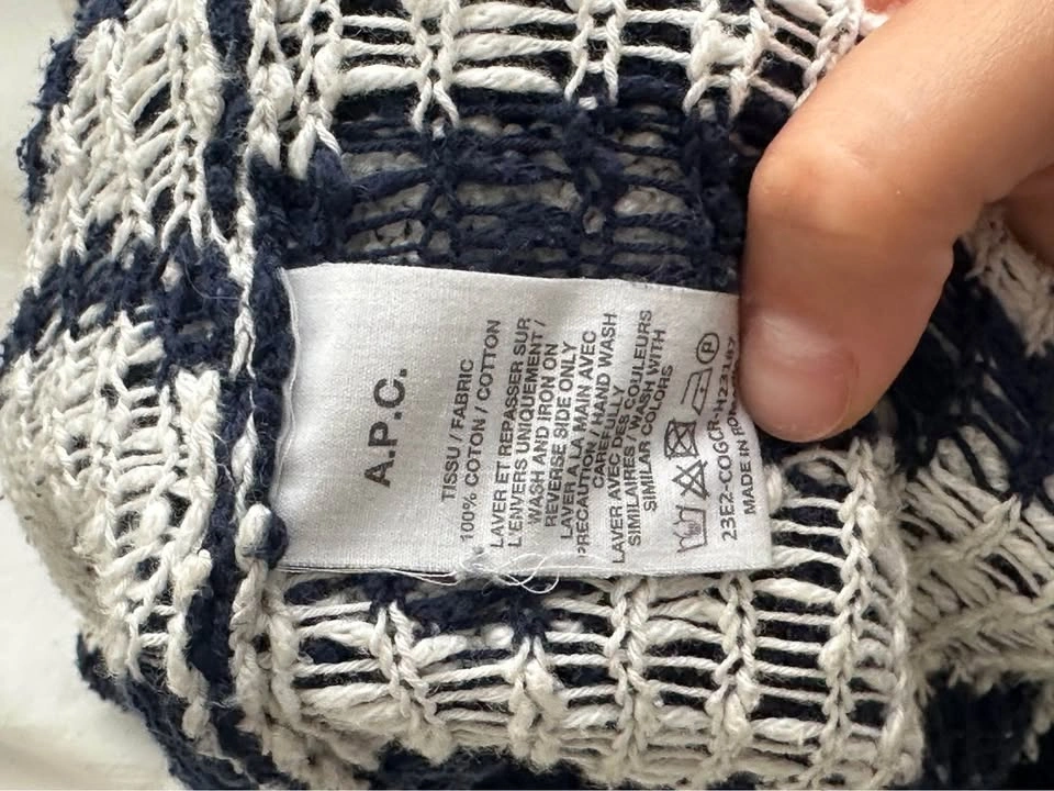 APC Zebra Striped Sweater - Small - photo 4
