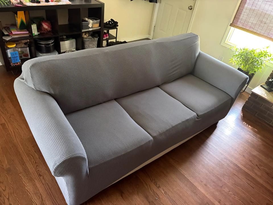 3 Seat Couch & Couch Cover - photo 5