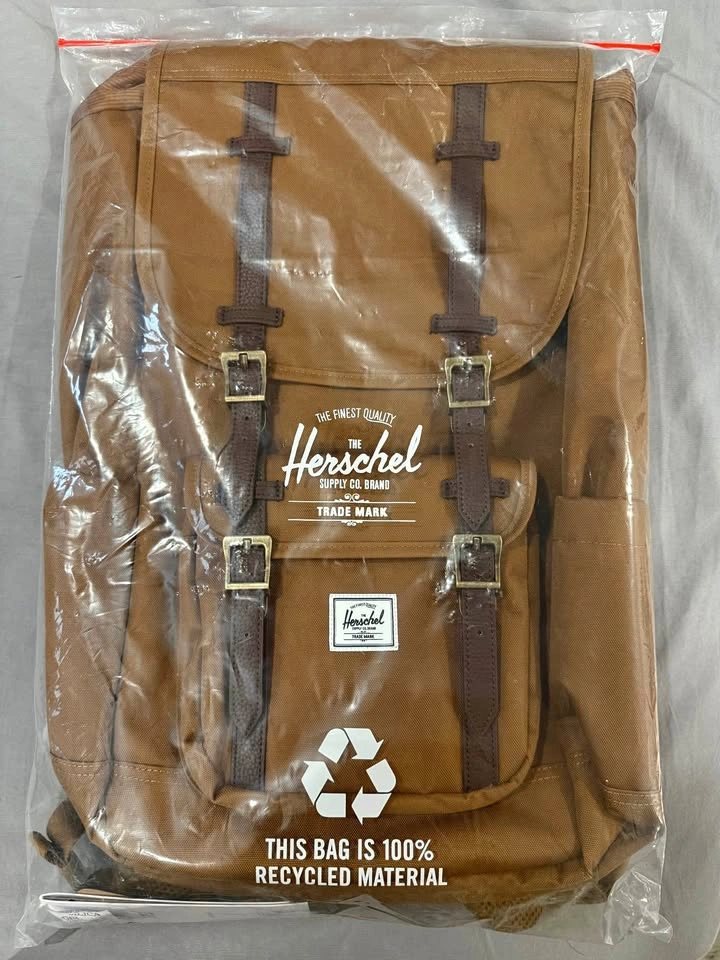 NEW NEVER USED, Herschel Little America Backpack - Rubber Colour
