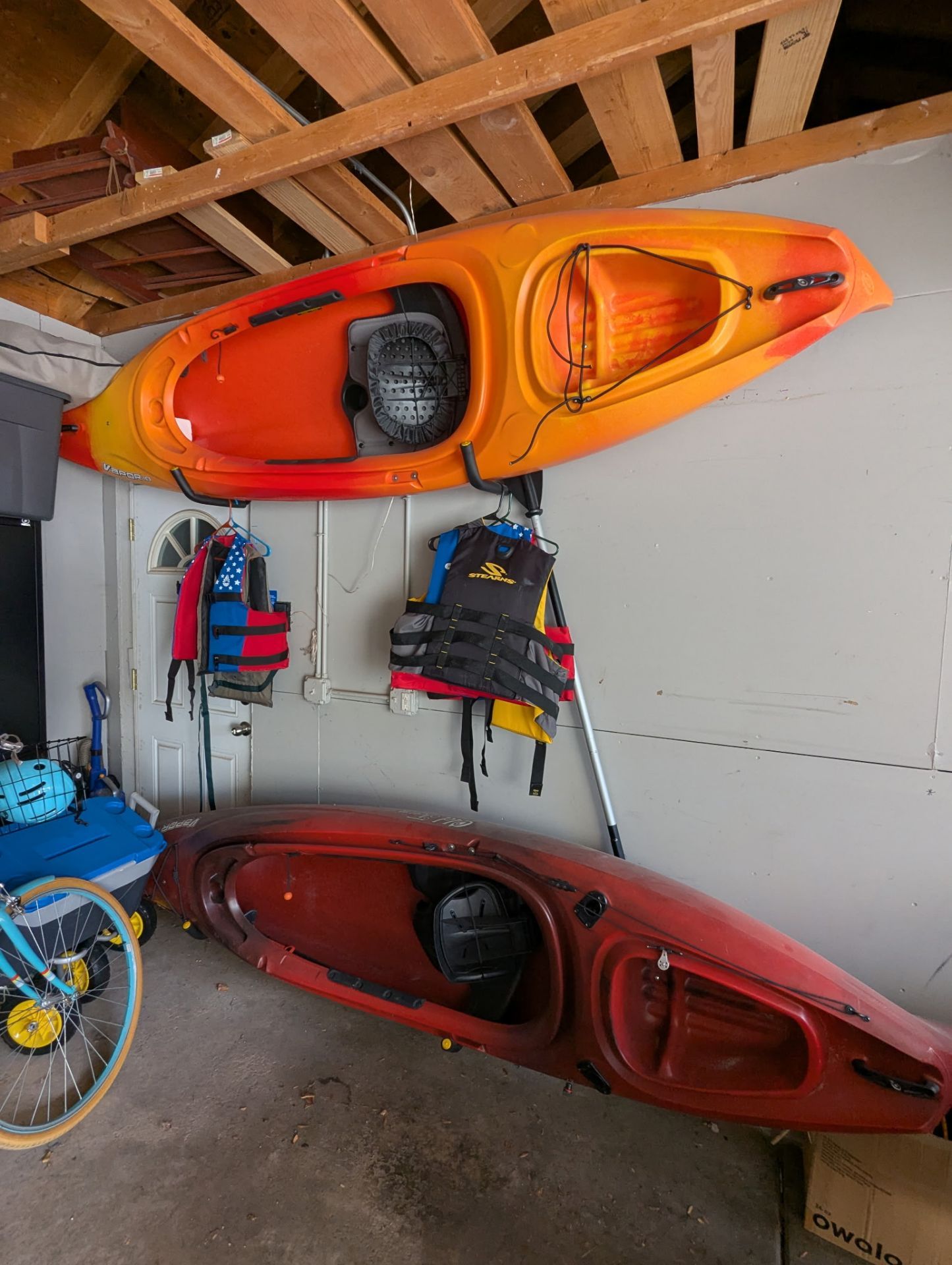 Two Single Person Kayaks for Sale