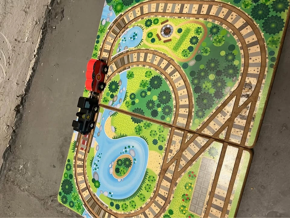 Melissa & Doug Wooden Train Set - photo 4