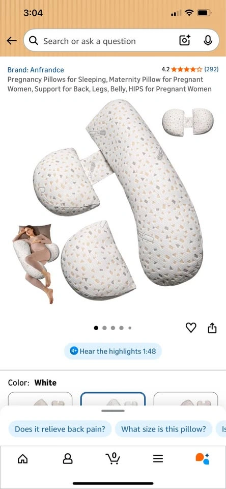 Pregnancy pillow - photo 3