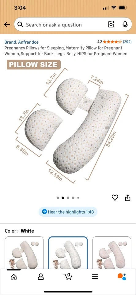 Pregnancy pillow - photo 4