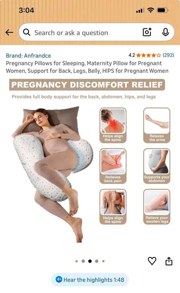 Pregnancy pillow - photo 5