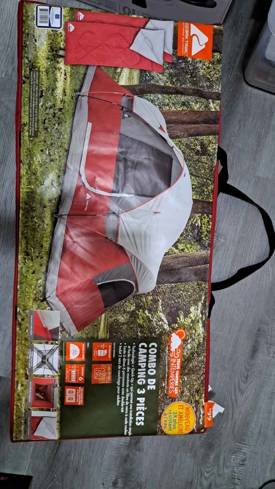 Ozark Trail 3-Piece Camping Combo and Deluxe Arm Chair - photo 2