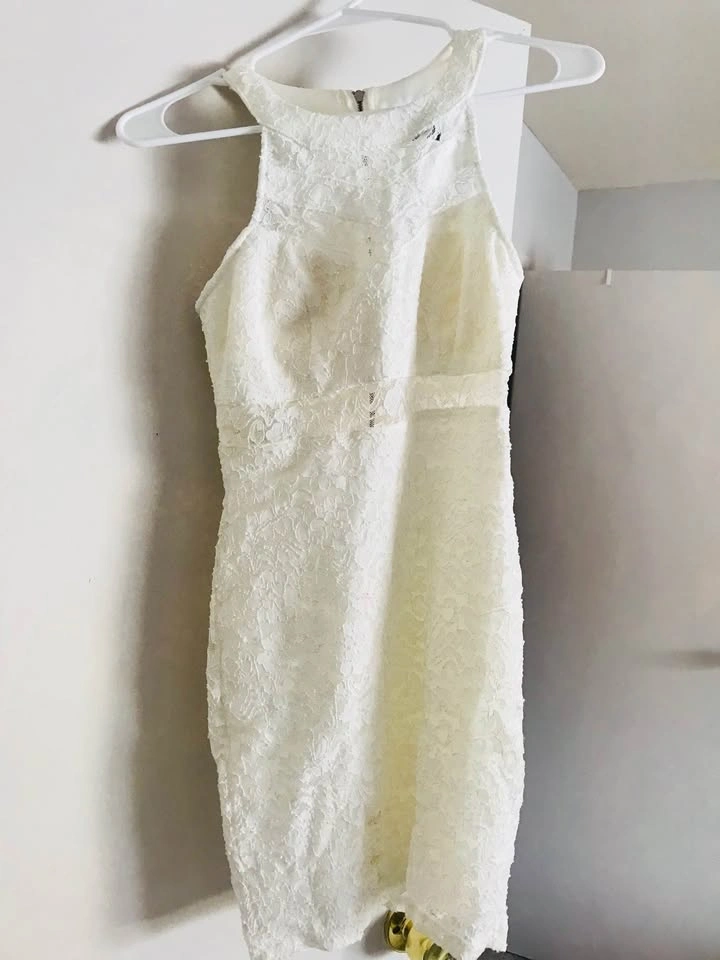 White dress