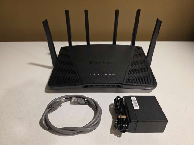 Synology RT6600AX Wi Fi 6 AX 6600 Router