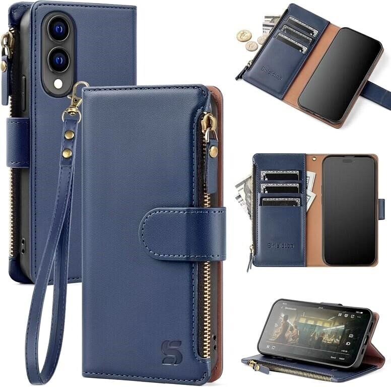 Galaxy S25 Wallet Case with Card Holder - Brand New!!