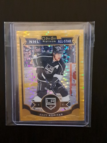2015-16 O-Pee-Chee Hockey Anze Kopitar Seismic Gold #23/50