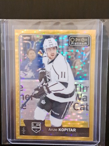 2016-17 O-Pee-Chee Anze Kopitar Seismic Gold #34/50