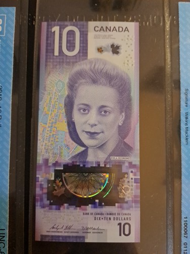 2018 Bank Of Canada $10 X 2, Consecutive Polymer Notes - photo 4