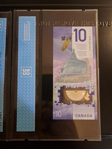 2018 Bank Of Canada $10 X 2, Consecutive Polymer Notes - photo 5