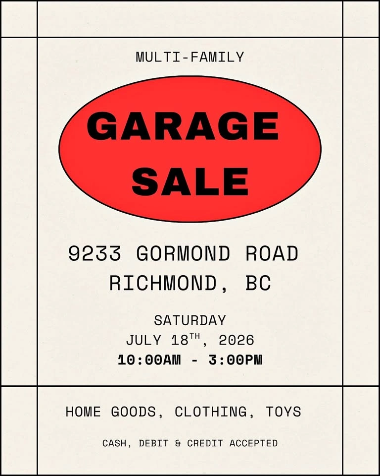 GARAGE SALE !!