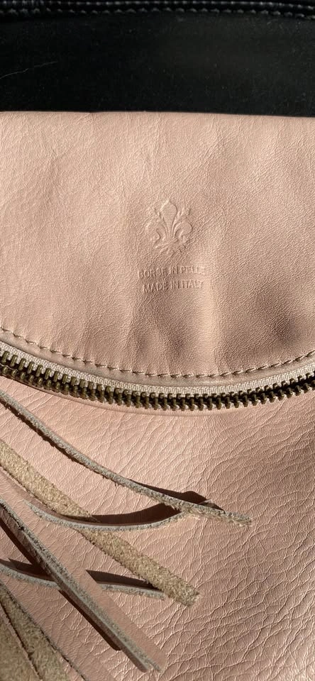 Borse in Pelle Italian Leather Foldover Crossbody Clutch - photo 2