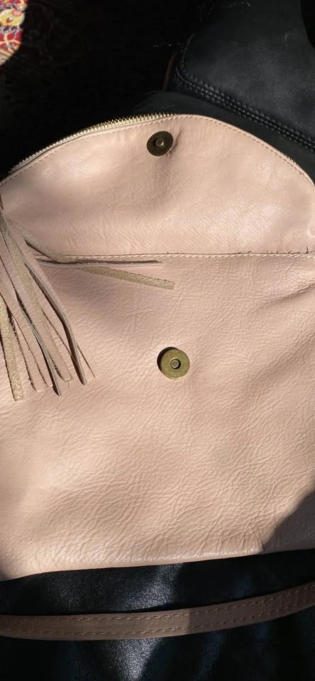 Borse in Pelle Italian Leather Foldover Crossbody Clutch - photo 3