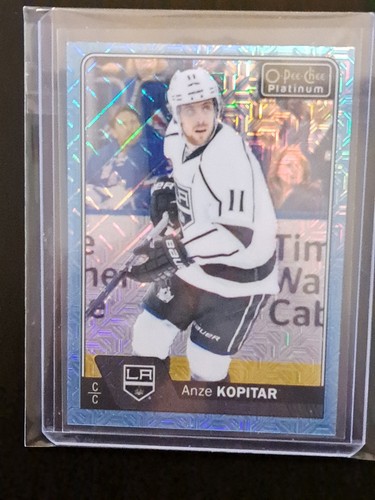 2016-17 O-Pee-Chee Anze Kopitar Ice Blue Traxx Hockey Card