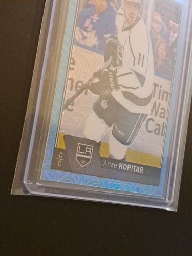 2016-17 O-Pee-Chee Anze Kopitar Ice Blue Traxx Hockey Card - photo 4