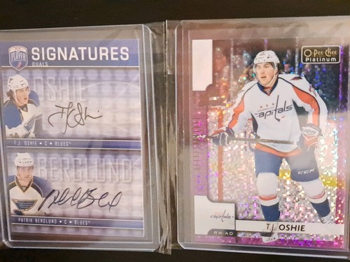 2008-2018 T.J. Oshie & Patrik Berglund Cards